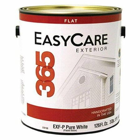 GOURMETGALLEY 1 gal EXF-P Easycare 365 Pastel Base Exterior Latex House Paint - Durable Acrylic Flat GO3837017